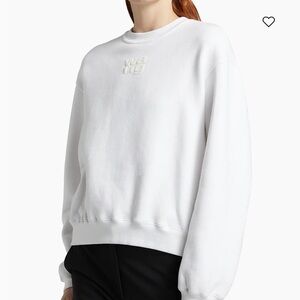 Women's White Sweatshirt